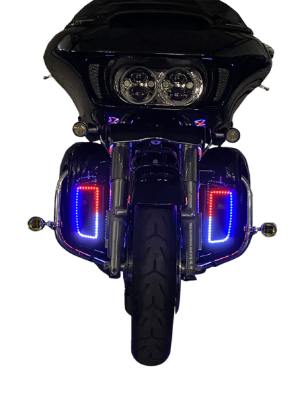 Proglow Color Changing Led Lower Fairing Inserts Black, 1, nordicamoto.ro
