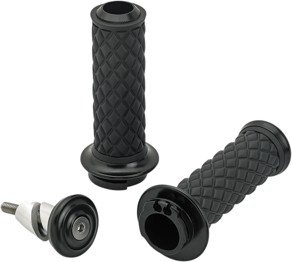 Alumicore Grips Black, 1, nordicamoto.ro