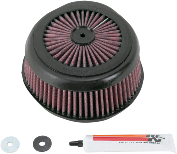 Xstream Series Motocross High-flow Air Filter Black, Red, 1, nordicamoto.ro
