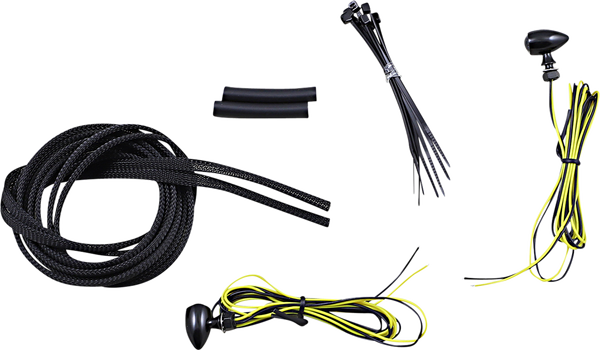 Micro Bullet Led Turn Signals Black, 2, nordicamoto.ro