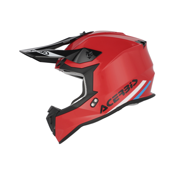 Acerbis Linear 22-06 egyszínű piros sisak, M-es méret, 8, nordicamoto.ro