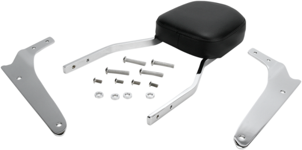 Square Sissy Bar Kit Chrome, 1, nordicamoto.ro