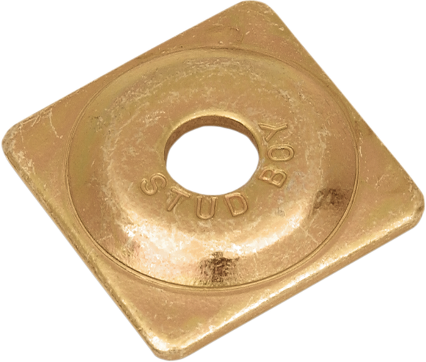 Square Backer Plates Gold, 1, nordicamoto.ro