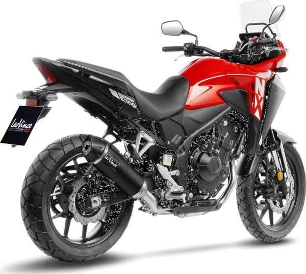 LeoVince LV One Evo Black Edition csúszós kipufogórendszer a Honda NX500-hoz, 3, nordicamoto.ro
