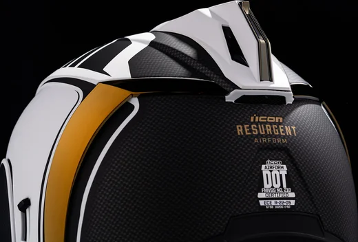 Airform Resurgent Helmet Gold, White S, 9, nordicamoto.ro