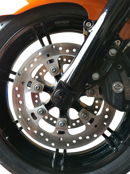 Flush-mount Front Axle Black, 2, nordicamoto.ro