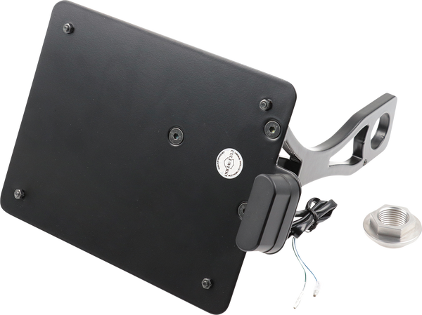 License Plate Black, 1, nordicamoto.ro
