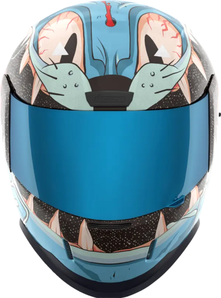 Casca Icon Airform Nine Lives Blue XL, 9, nordicamoto.ro