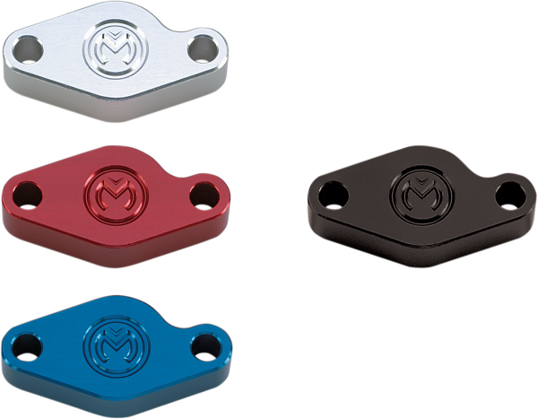 MOOSE RACING E-brake Block-off Plate Blue, 1, nordicamoto.ro