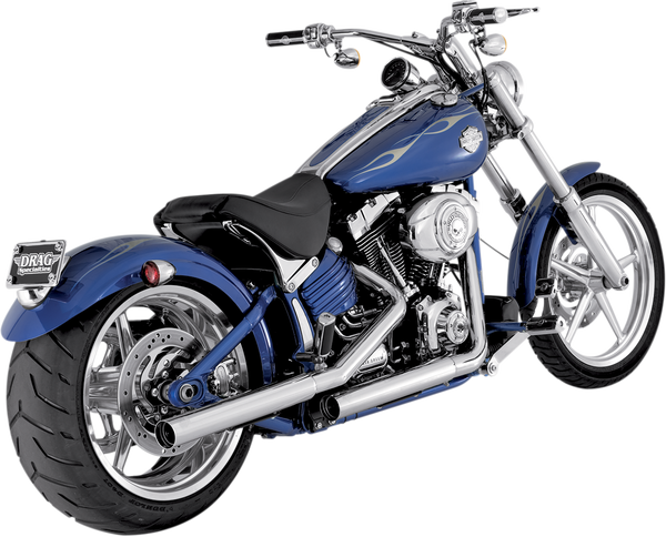 Straightshots Slip-on Muffler Chrome, 2, nordicamoto.ro