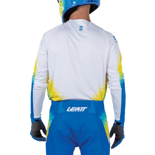 Leatt Moto 4.5 Lite V26 póló, kék Pixel S, 4, nordicamoto.ro