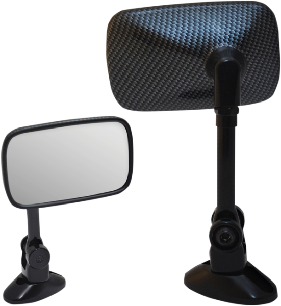 Mini Fairing Mount Mirror Black, 1, nordicamoto.ro