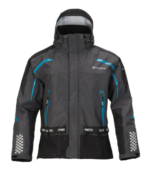 CFMOTO FÉRFIAKNAK KÉSZÜLT ATV-S TEXTIL MELLÉNY / DŽEKI – SZÜRKE / KÉK, 16, nordicamoto.ro