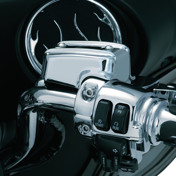 Handlebar Control Cover Kit Silver, 1, nordicamoto.ro