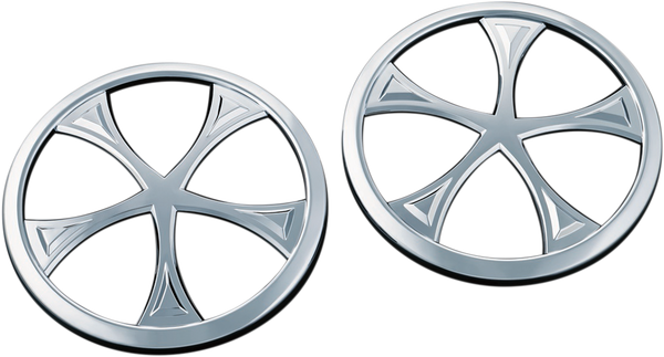 Front Speaker Accents Chrome, 2, nordicamoto.ro