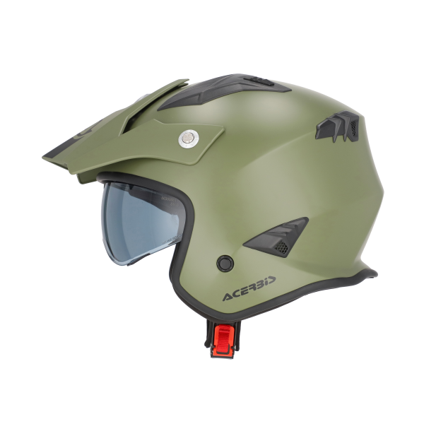 Acerbis Aria 22-06 Jet sisak, katonai zöld, M, 10, nordicamoto.ro