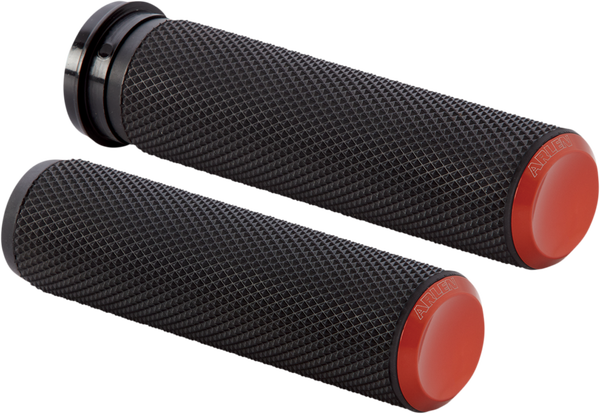 Fusion Knurled Grips Orange, 1, nordicamoto.ro