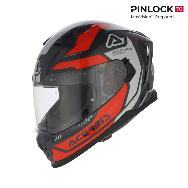 Acerbis X-Way Graphic narancssárga/szürke XL sisak, 9, nordicamoto.ro