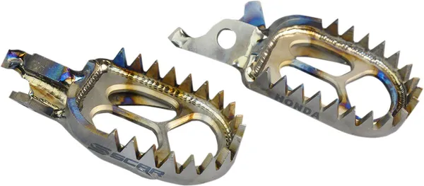 Anti Mud Titanium Footpeg, 2, nordicamoto.ro