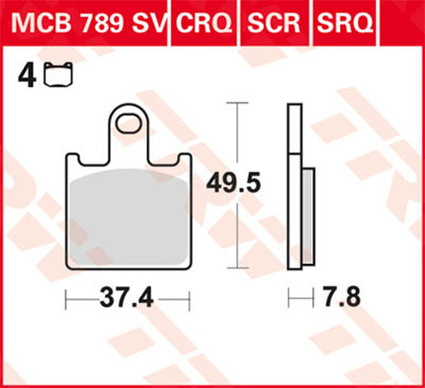 Sv sorozatú szinterezett fékbetétek, 1, nordicamoto.ro