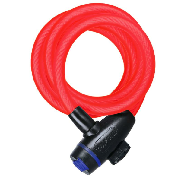 Oxford Antifurt kábel, 1,8 m × 12 mm, átlátszó, 2, nordicamoto.ro