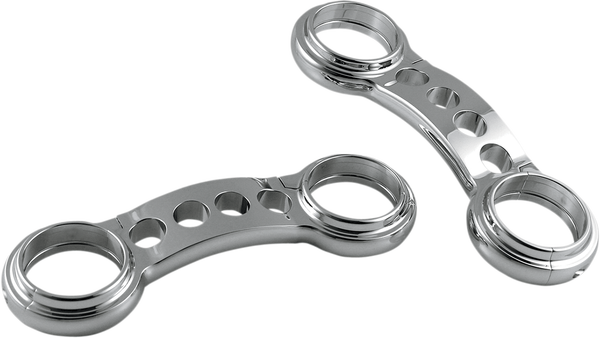 Chrome Billet Aluminum Fork Truss Chrome, 1, nordicamoto.ro