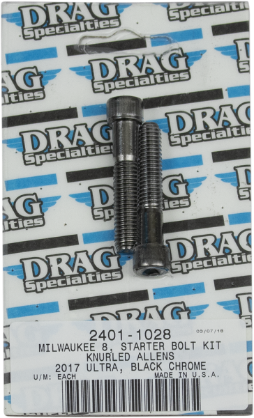 M-eight Bolt Kit Black, 1, nordicamoto.ro