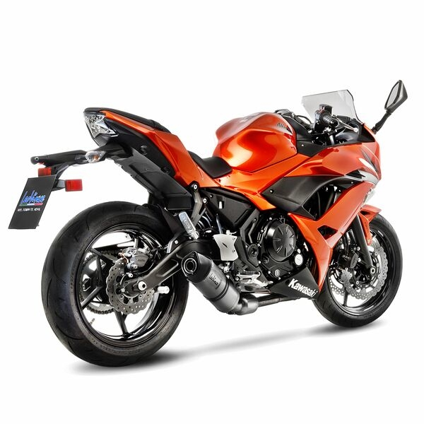 Lv One Evo Stainless Steel Full-system Exhaust Black, Matte, 3, nordicamoto.ro