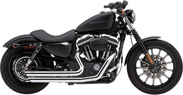 Speedster Slashdown Exhaust System Chrome, 1, nordicamoto.ro