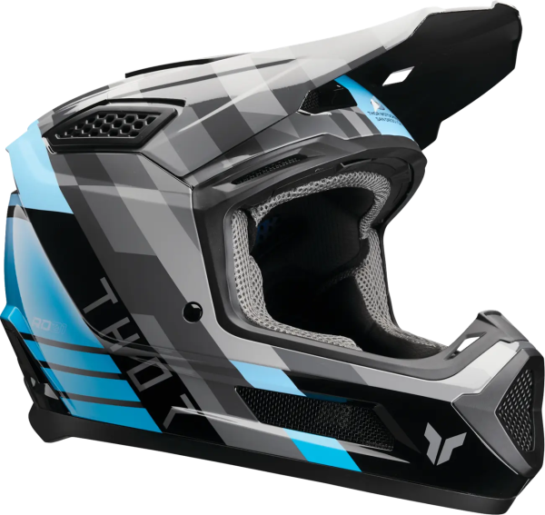 Casca Thor Fleet Camber Fekete/Kék XXL, 1, nordicamoto.ro
