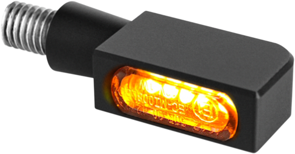 Blokk-line Micro Led Blinker Black, 2, nordicamoto.ro