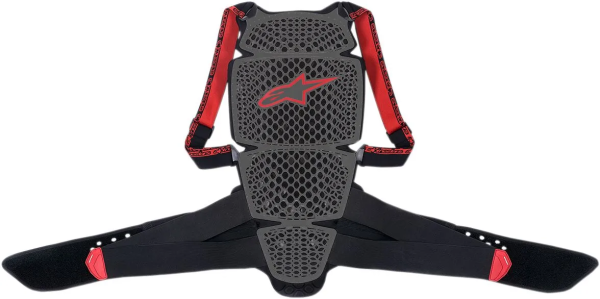 Alpinestars Nucleon KR-Cell hátvédő, füstös/fekete/piros, M méret, 1, nordicamoto.ro