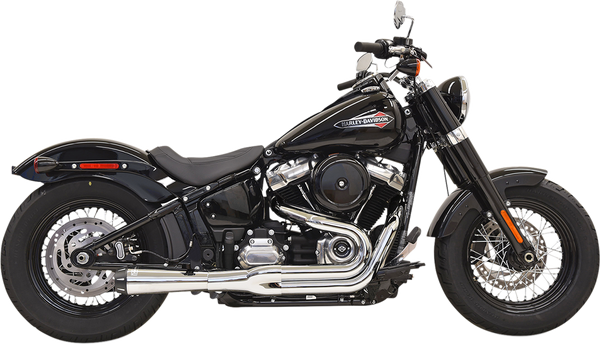 2-into-1 Road Rage Exhaust System Black, 1, nordicamoto.ro