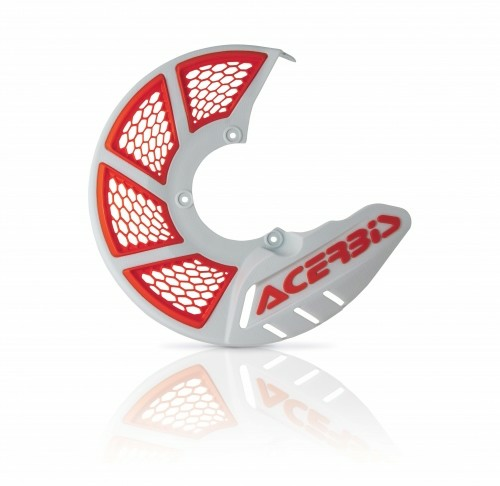 ACERBIS X-BRAKE szellőzőnyílásos első féklemez, piros / kék, 9, nordicamoto.ro