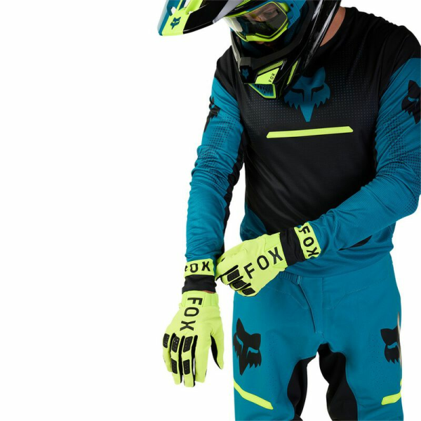 Pantaloni Moto Fox Flexair Optical Albastru Maui 36, 2, nordicamoto.ro
