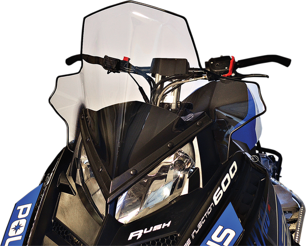 Cobra Windshield Black, Clear, 1, nordicamoto.ro