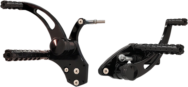 Forward Controls Black Standard, 1, nordicamoto.ro