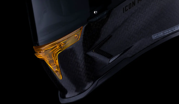 ICON Airframe Pro Carbon 4tress sisak, sárga, XL, 7, nordicamoto.ro