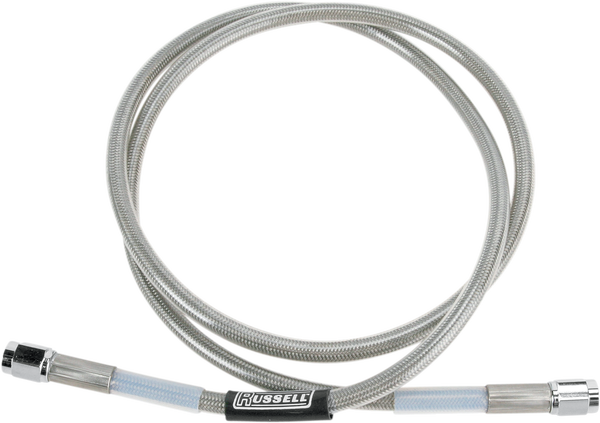 Street Legal Universal Brake Lines Silver, Clear-coated, 1, nordicamoto.ro