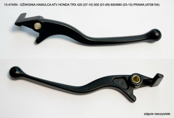 Fékkar a HONDA TRX 420 (2007–2010), 500 (2001–2009) és 650/680 (2003–2010) ATV-khez, gyártó: Nachman, 1, nordicamoto.ro