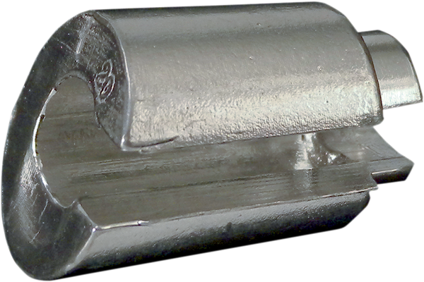 Universal Angled Spoke Wheel Weights Raw, Silver, 1, nordicamoto.ro