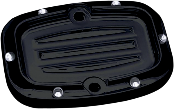 Master Cylinder Cover Black, Gloss, Powder-coated, 1, nordicamoto.ro