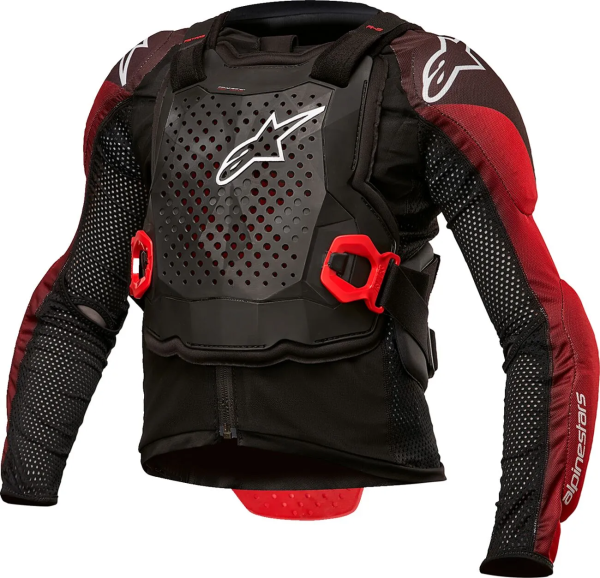 Alpinestars Bionic Tech gyermek testvédő, fekete/piros, S/M méret, 1, nordicamoto.ro