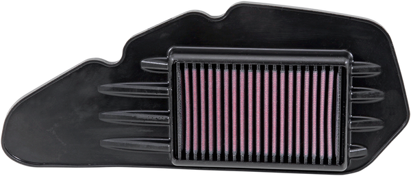 High-flow Air Filter Black, Red, 1, nordicamoto.ro