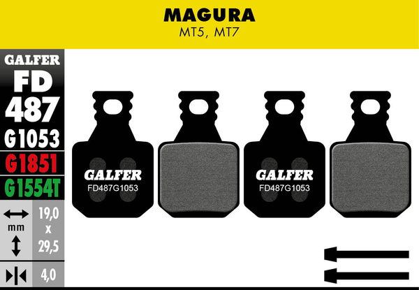 G1053 Standard Brake Pads, 3, nordicamoto.ro