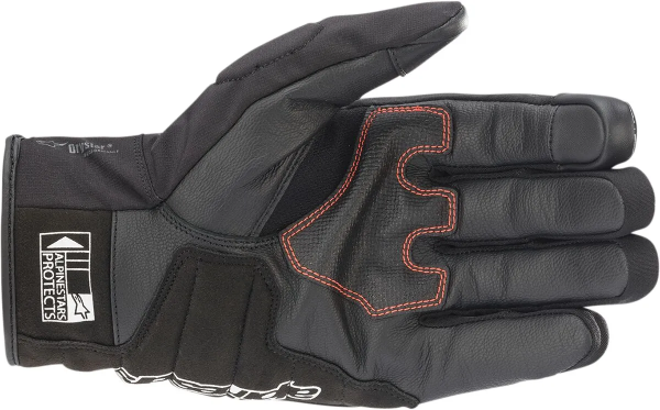 Alpinestars SMX Z Drystar bőrkesztyű – Fekete/Piros – 3XL, 3, nordicamoto.ro