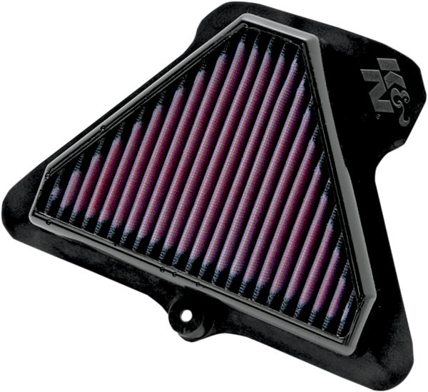 High-flow Air Filter Black, Red, 1, nordicamoto.ro