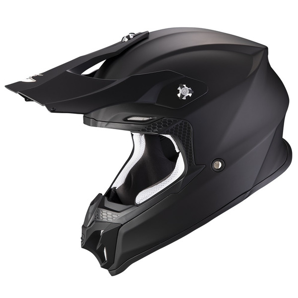 Casca cross-enduro SCORPION EXO VX-16 EVO AIR SOLID Alb M, 2, nordicamoto.ro