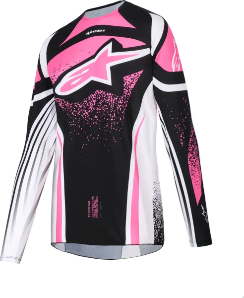 Alpinestars Stella Techstar Nomur fekete női póló, XL méret, 1, nordicamoto.ro