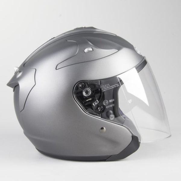 Casca HJC FG-JET Solid Mat Negru mat Argintiu mat L +, 2, nordicamoto.ro